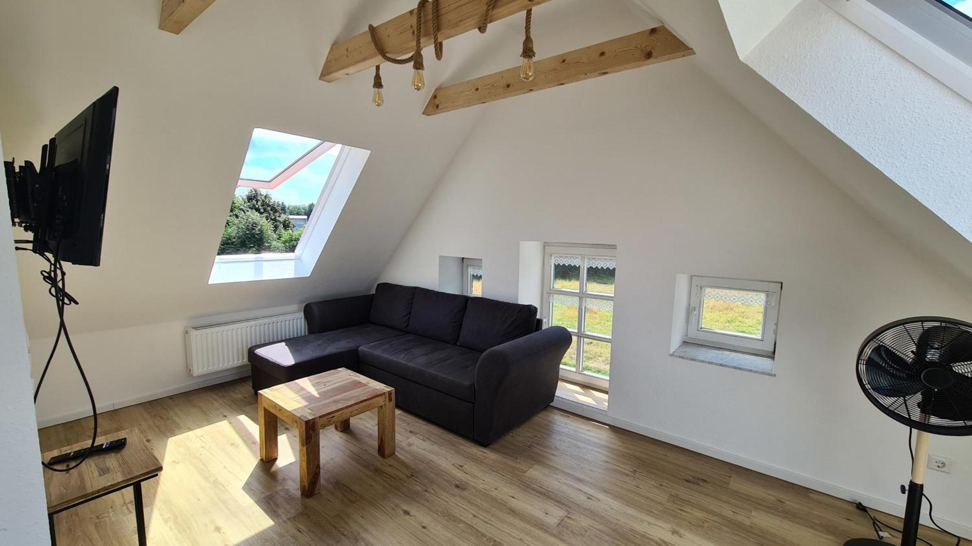 Naturhof Buschwiesen - Wohnung Lama Wilsum Buitenkant foto