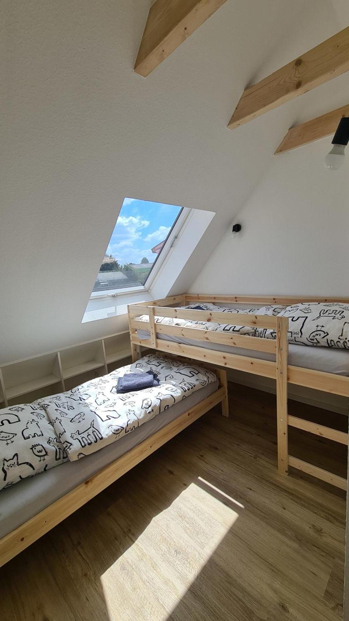 Naturhof Buschwiesen - Wohnung Lama Wilsum Buitenkant foto